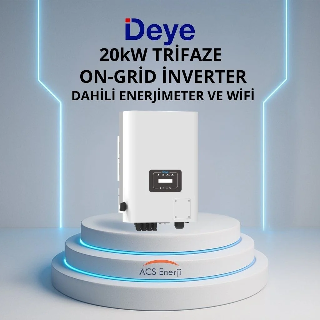 Deye 20kW Trifaze On-Grid İnverter