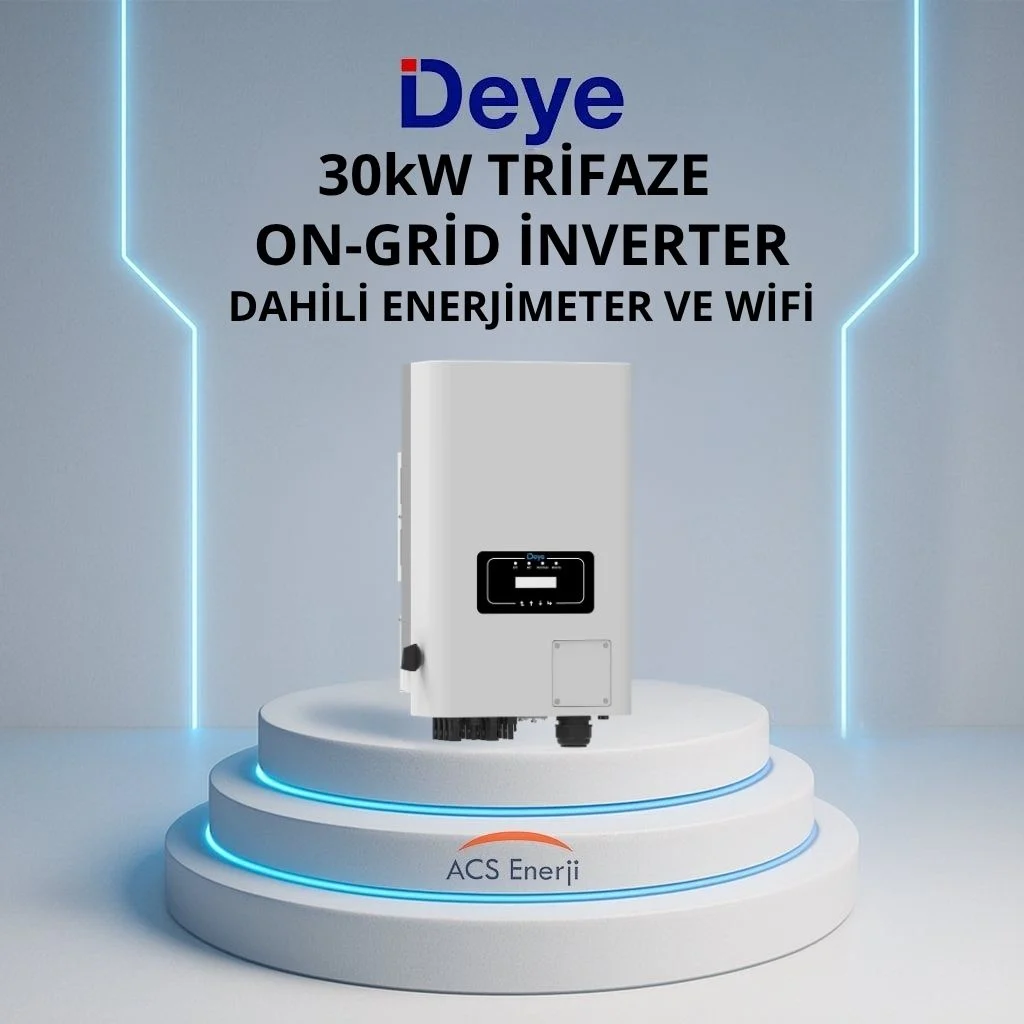 Deye 30kW Trifaze On-Grid İnverter