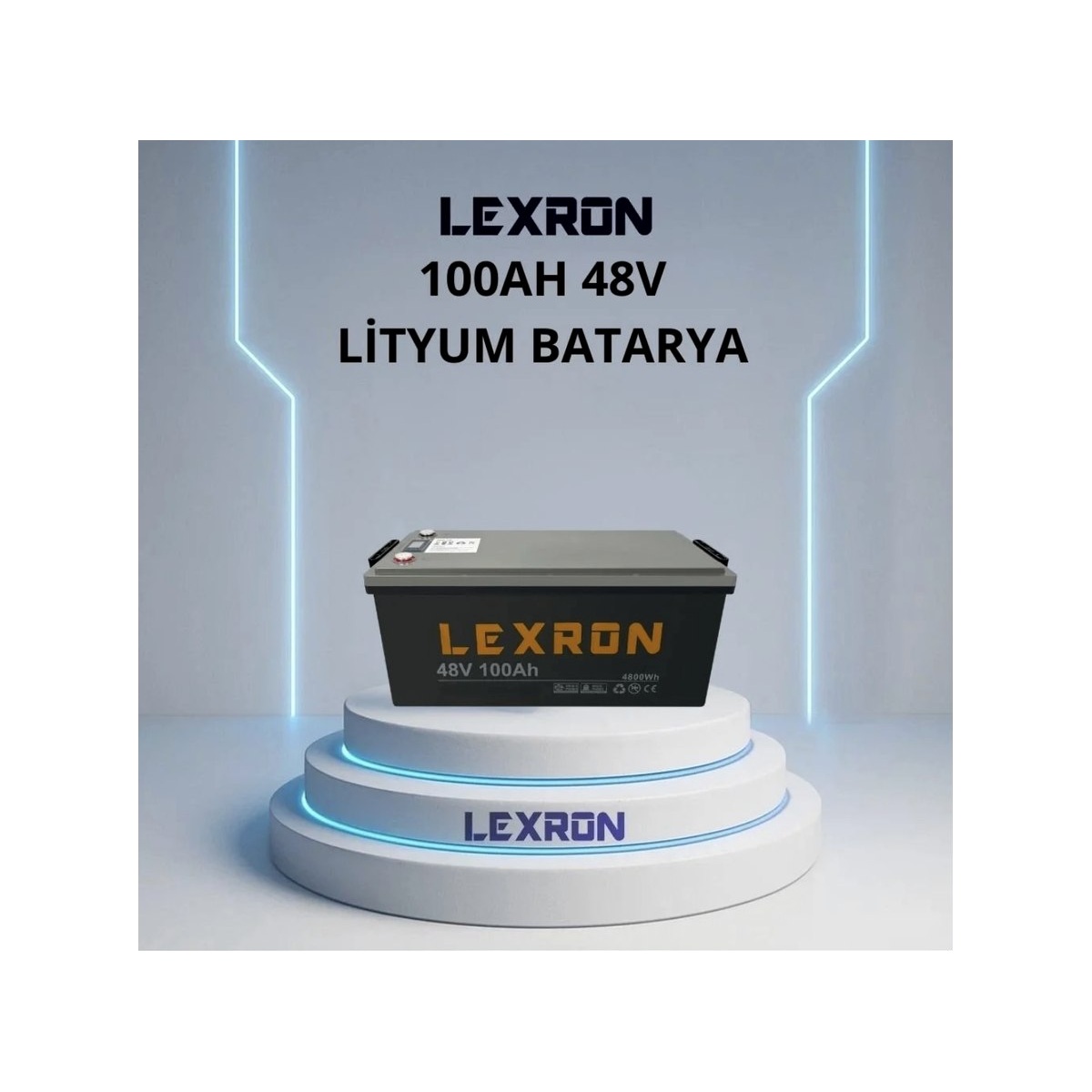 Lexron 100Ah 48V Lityum Akü
