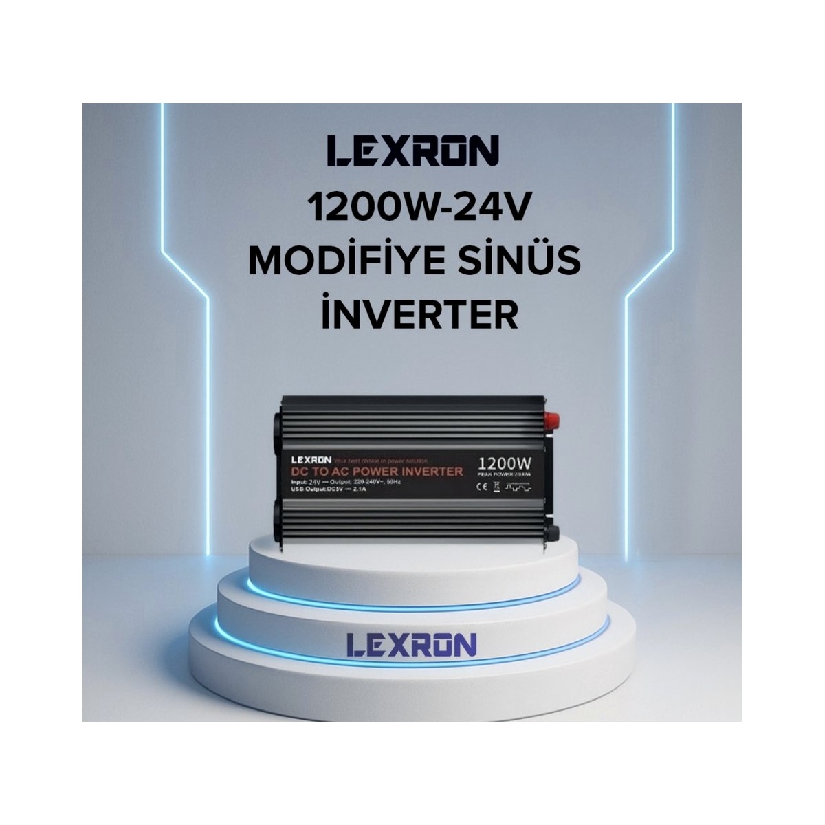 Lexron 1200w 24 V Modifiye Sinus Inverter