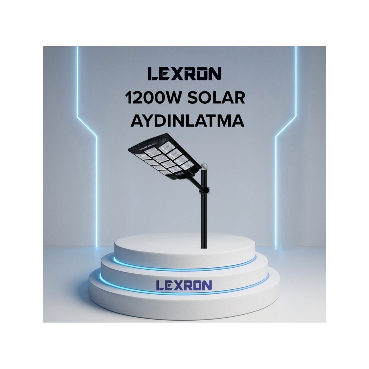 Lexron 1200w Solar Aydinlatma