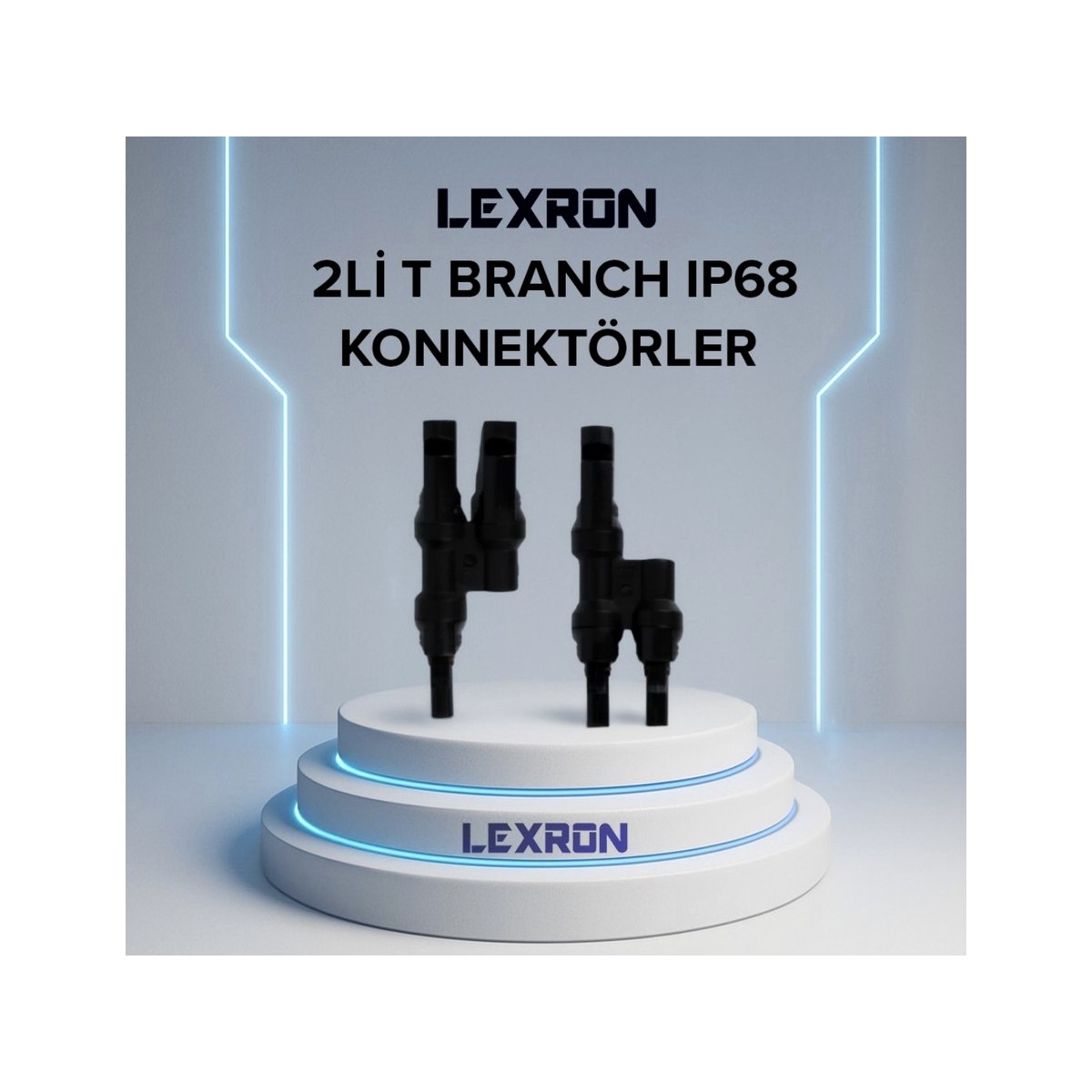 Lexron 2li T Branch IP68 Konnektor