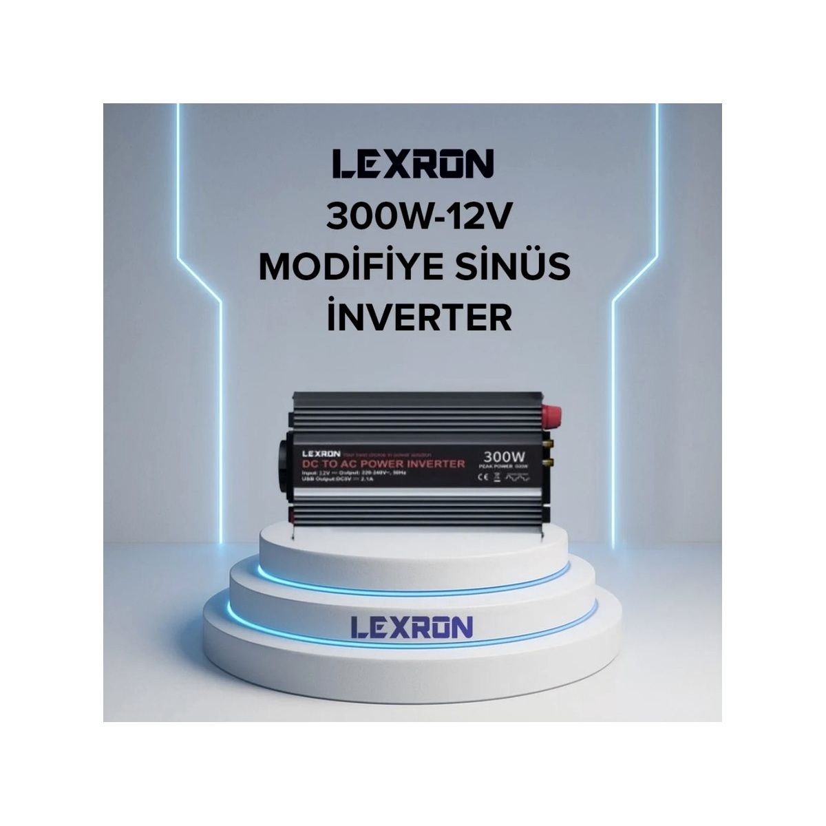 Lexron 300w 12 V Modifiye Sinus Inverter