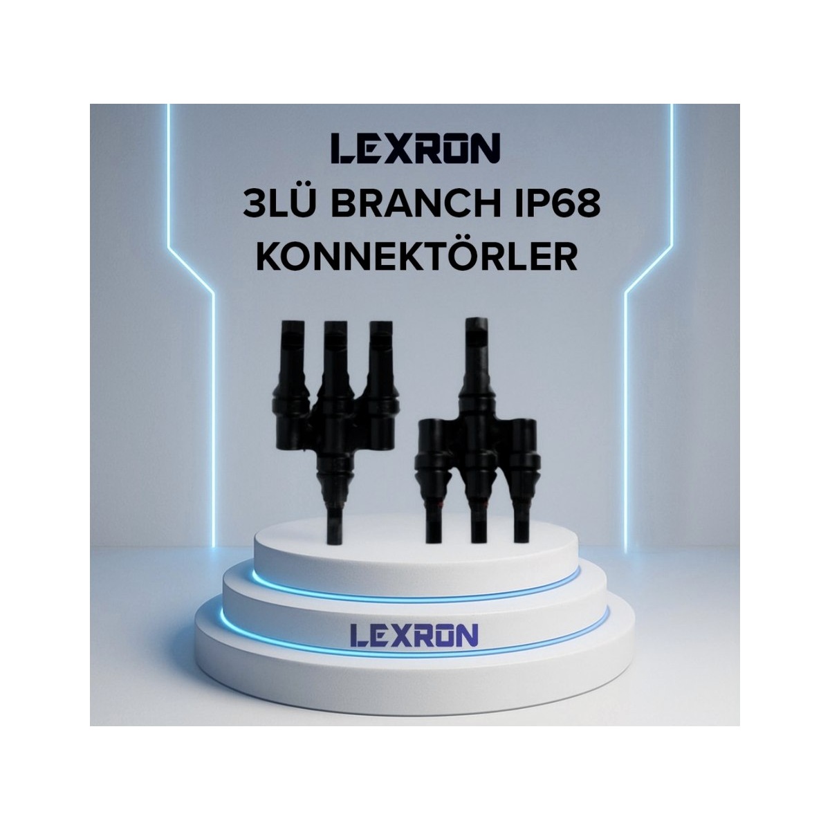 Lexron 3lu Branch IP68 Konnektor