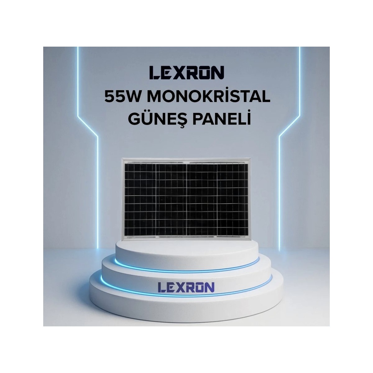 Lexron 55w Monokristal
