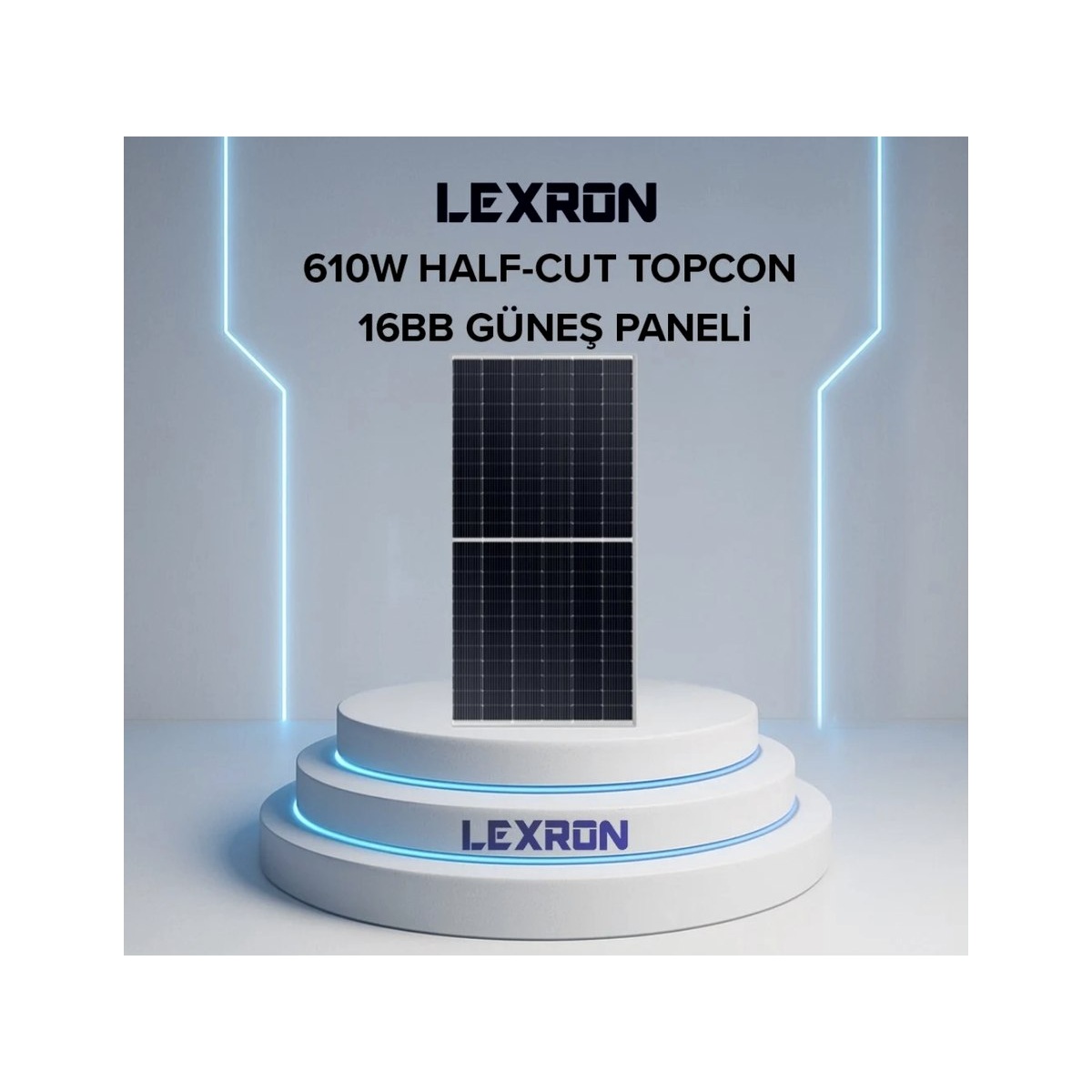 Lexron 610W TOPCon Güneş Paneli