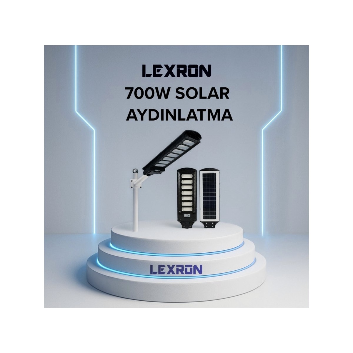 Lexron 700w Solar Aydinlatma