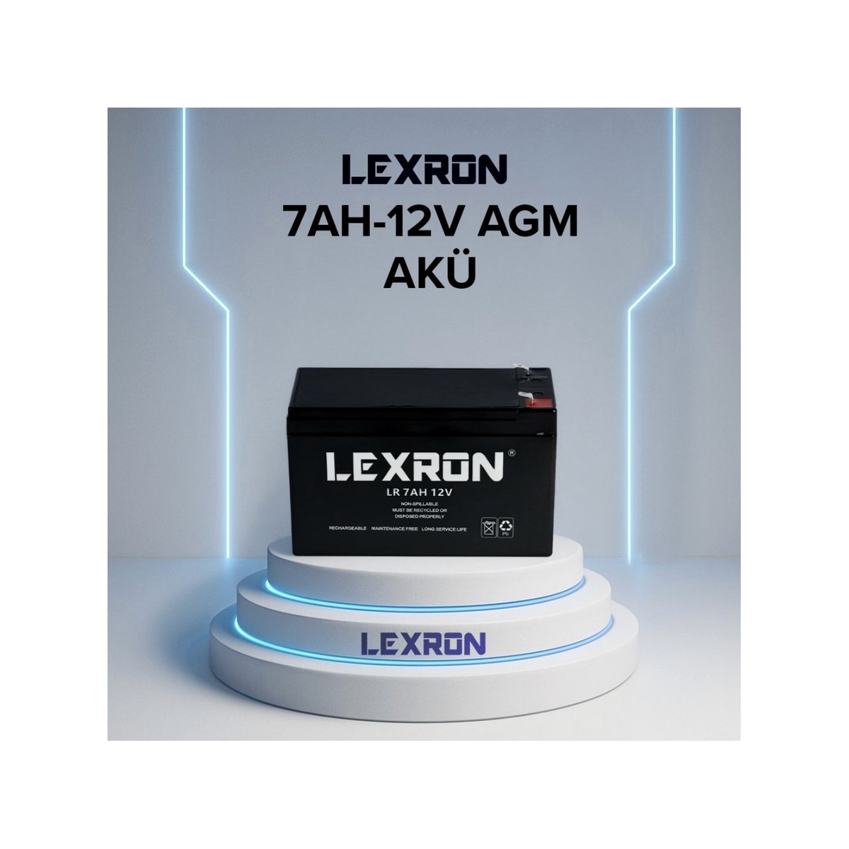Lexron 7 Ah 12 V AGM Aku