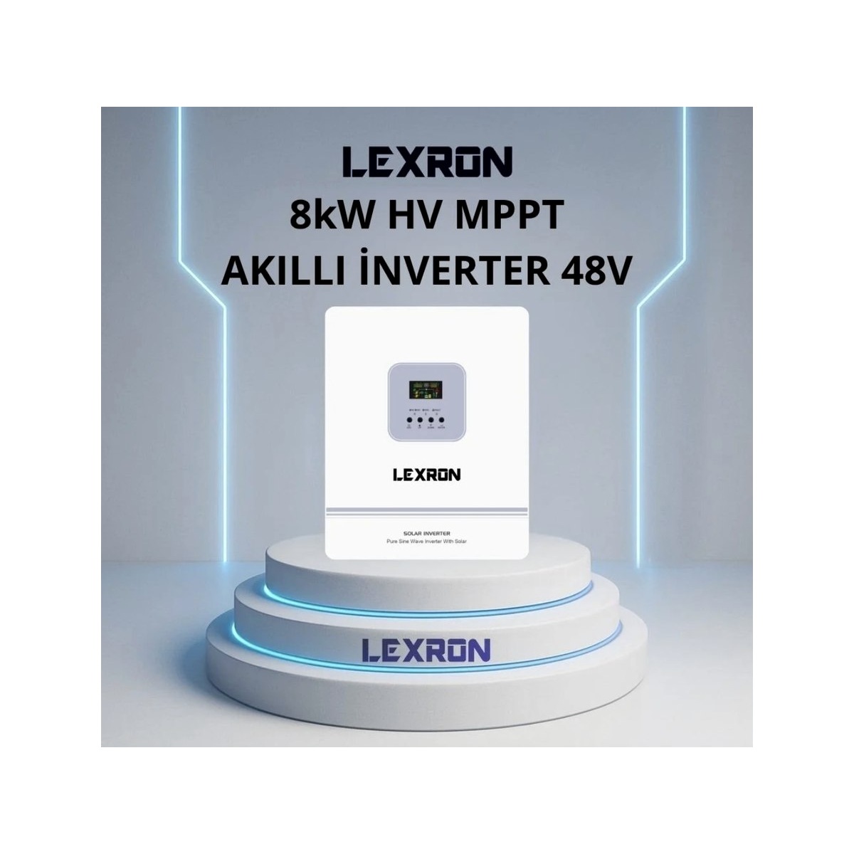 LEXRON 8kW HV MPPT Akıllı İnverter 48V