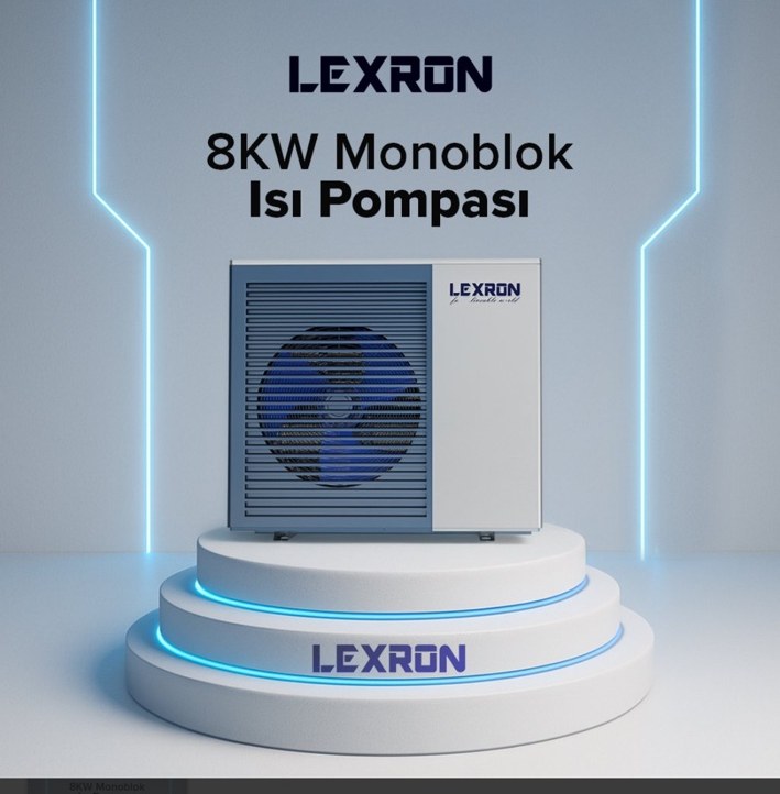 Lexron 8kW Monoblok Isı Pompası