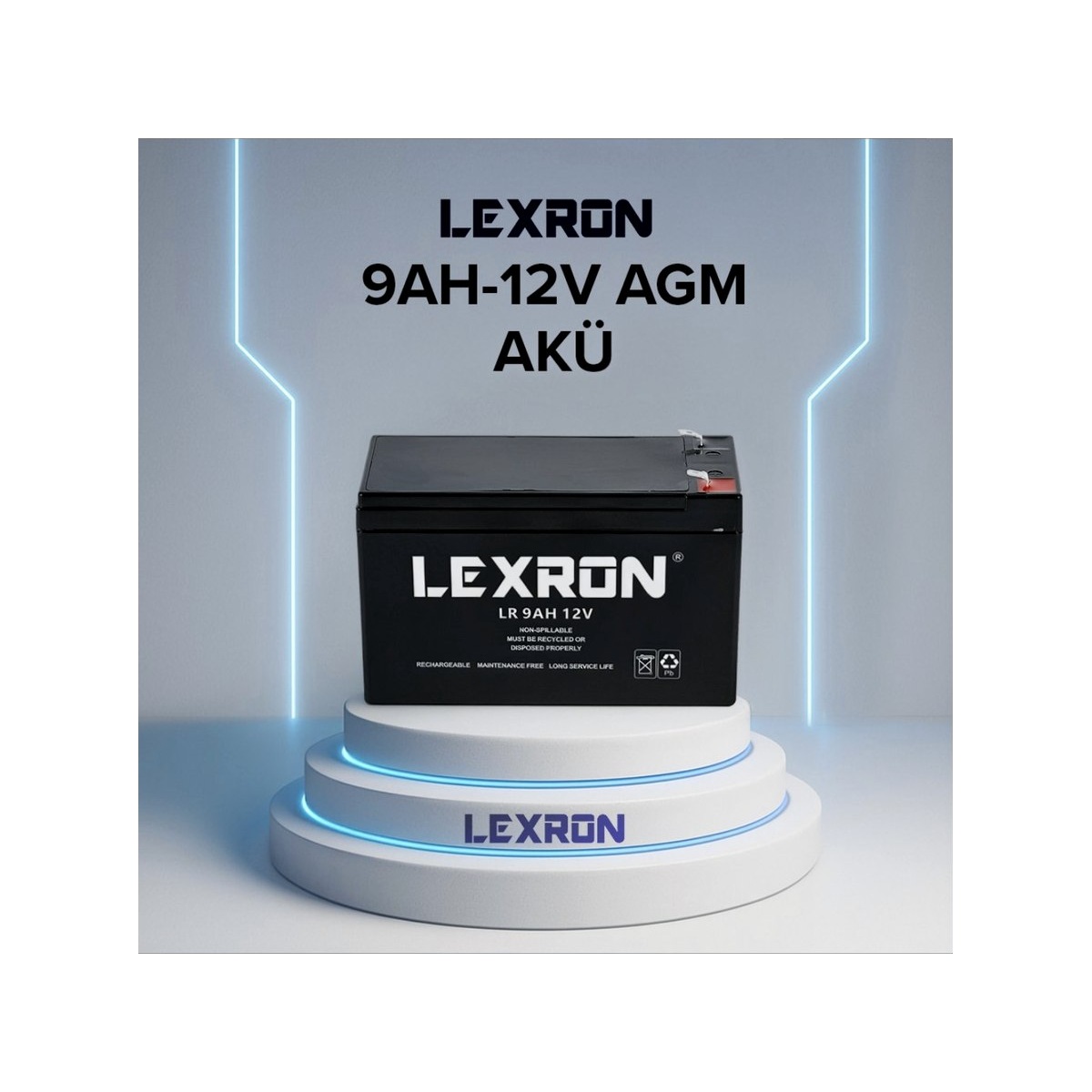 Lexron 9 Ah 12 V AGM Aku