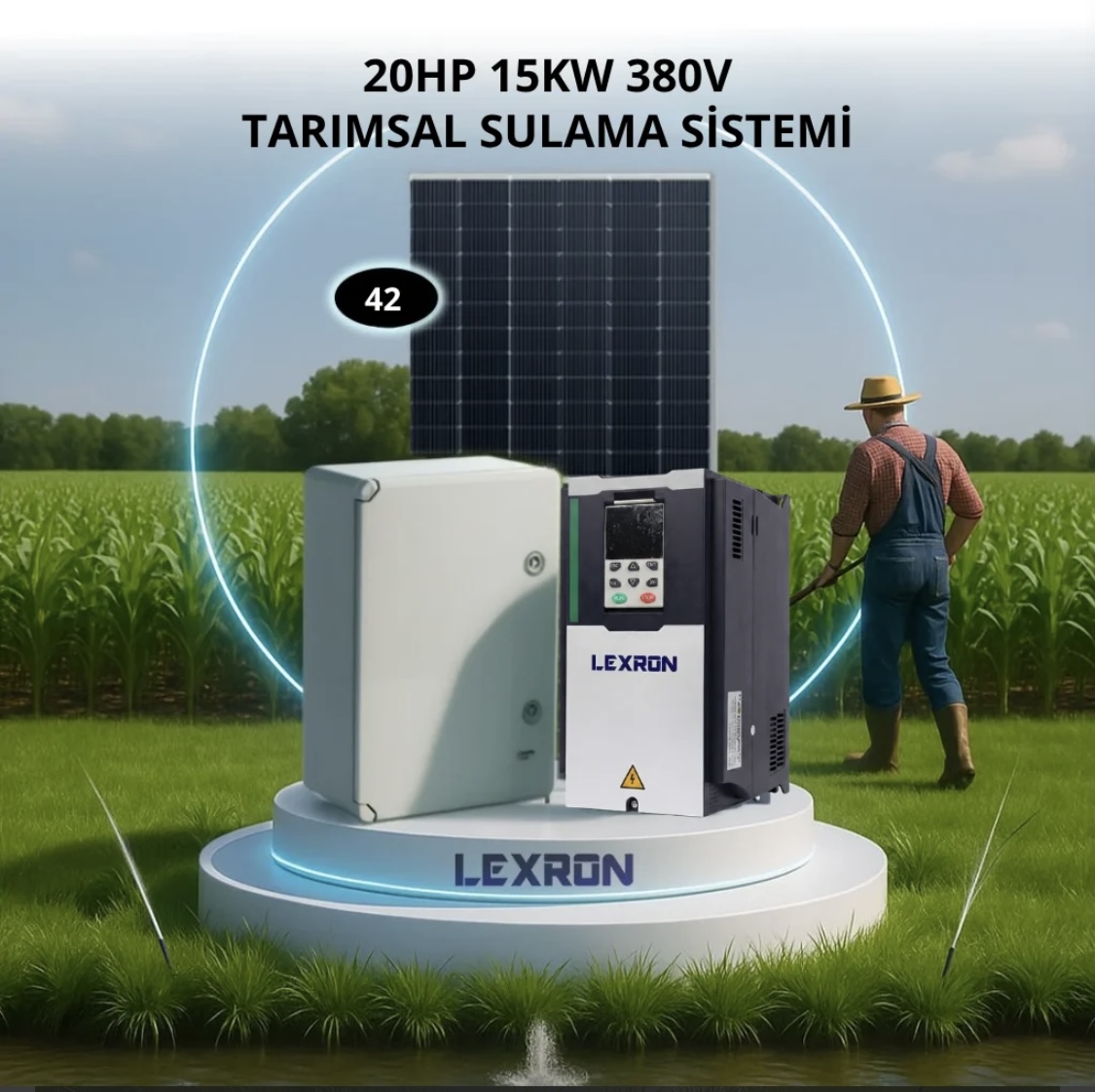 20HP 15kW (380V) Tarımsal Sulama Paketi