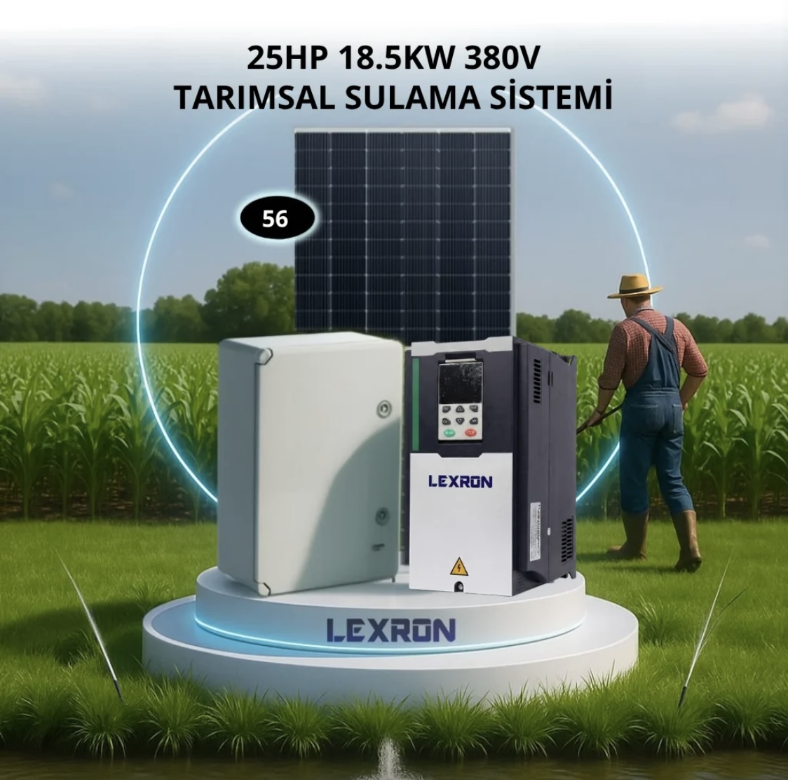 25HP 18.5kW (380V) Tarımsal Sulama Paketi