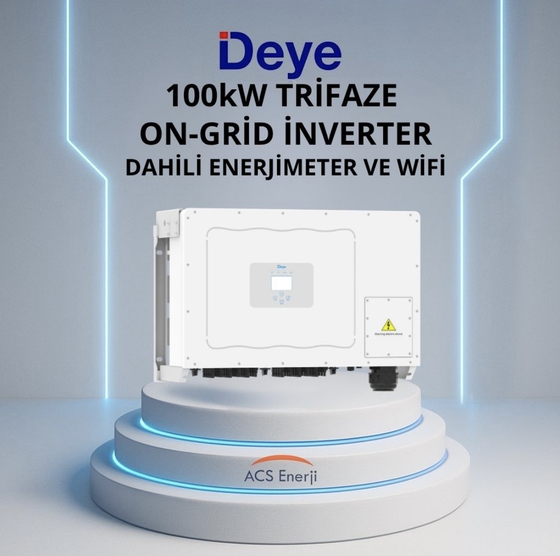 Deye 100kW Trifaze On-Grid İnverter