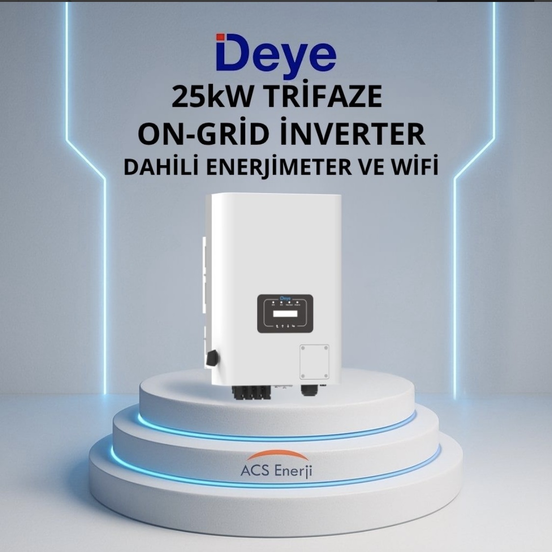 Deye 25kW Trifaze On-Grid İnverter