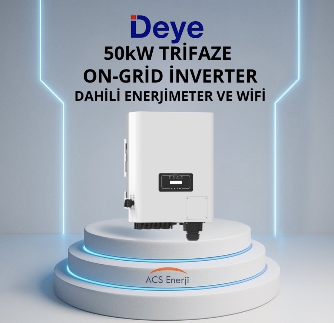 Deye 50kW Trifaze On-Grid İnverter