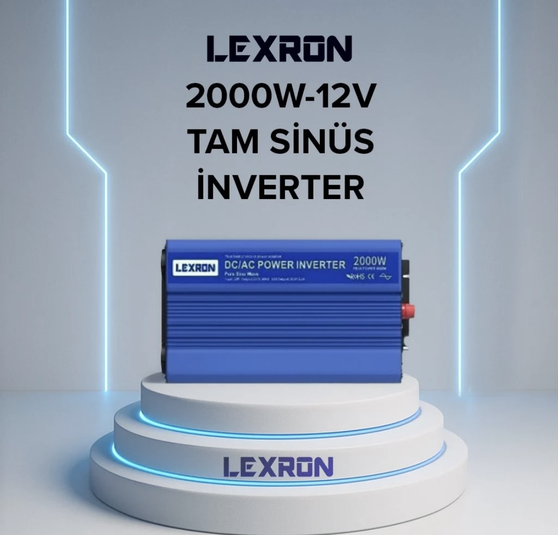 Lexron 2000w 12 V Tam Sinus Inverter