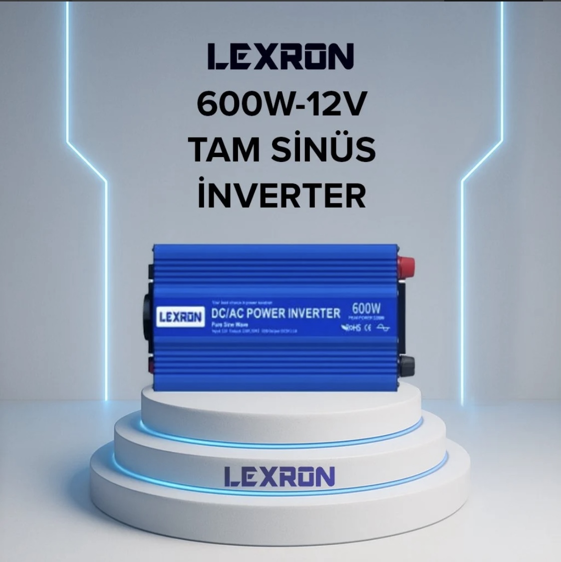 Lexron 600w 12 V Tam Sinus Inverter