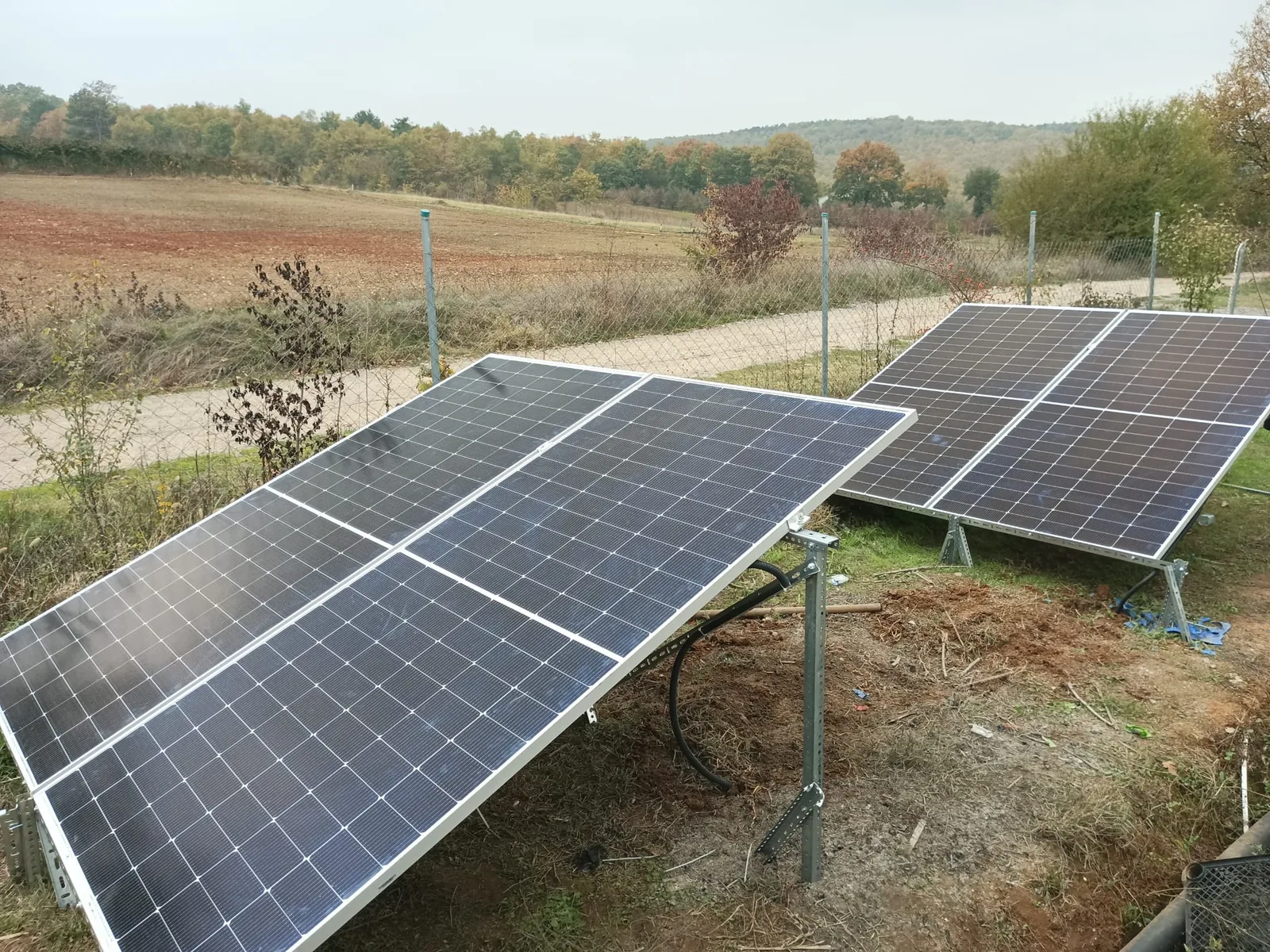 Sunkorean etiketli solar inverter montajı